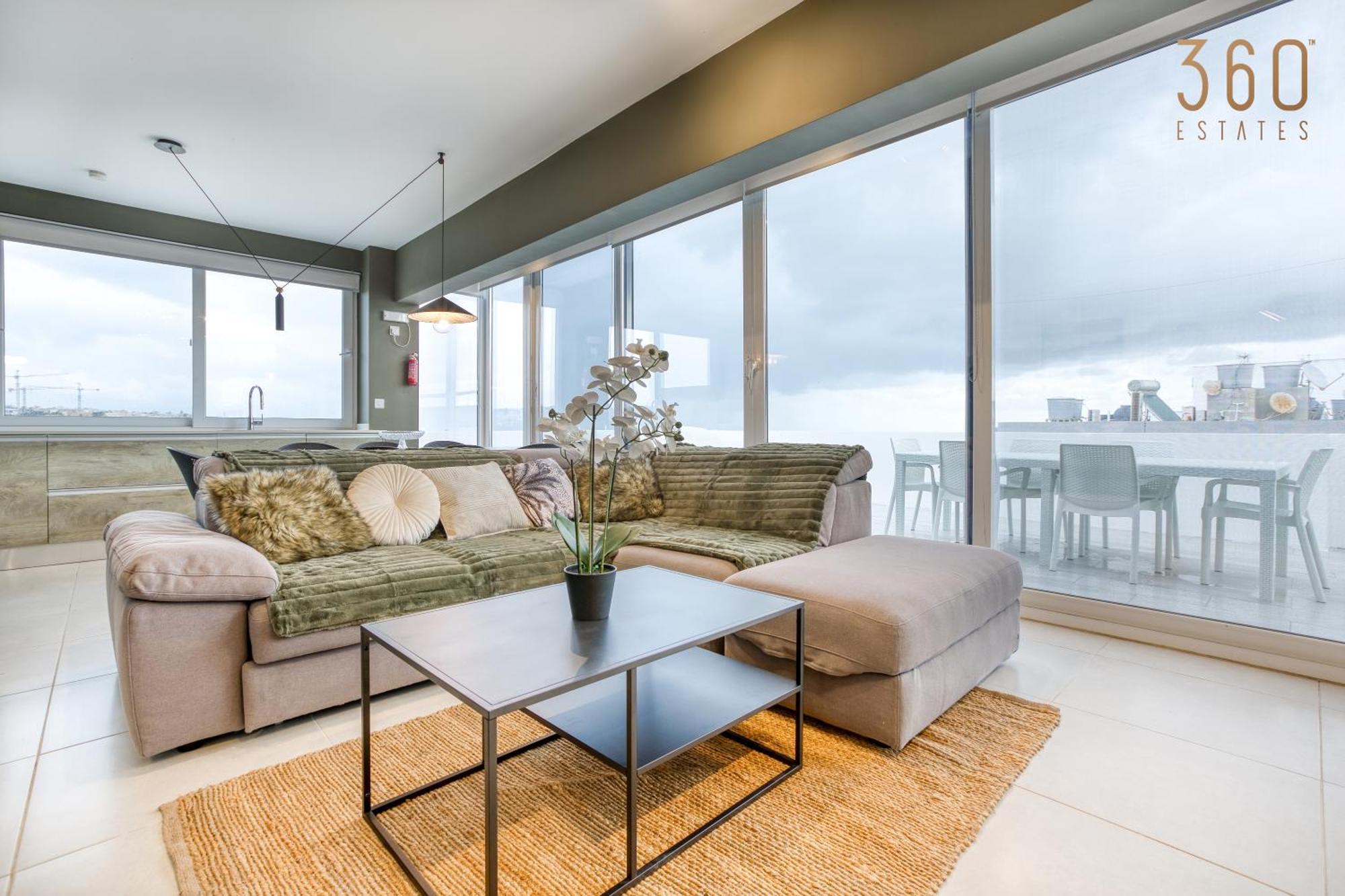 Lux Duplex Penthouse W/ Expansive Rooftop Terrace By 360 Estates Apartment *